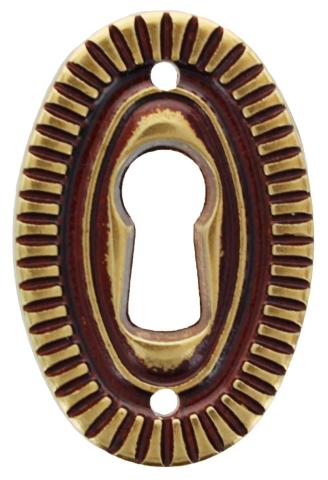 6,0 BL Di BL BOCCHETTA PER MOBILI 30643 25X38 MM OTT PATINE