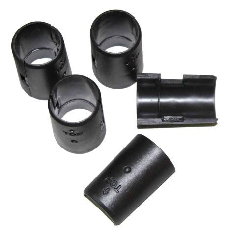 1,0 CF Di SET 4 ANELLI SERIE AMERICA BLOCCARIPIANI NYLON