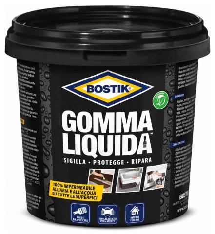 6,0 PZ Di BOSTIK GOMMA LIQUIDA  0,750 L