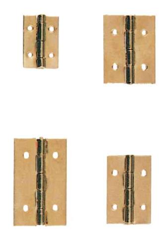 5,0 SC Di SC CERNIERA OTTONATO 15 X 20 MM DA 20 PZ