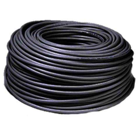 100,0 MT Di CAVO ELETTRICO SEZ. 3X0,75 NERO H05VV-F