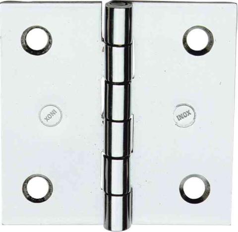 5,0 SC Di SC CERNIERE INOX NAUTICA  MM.60X50 (PZ.2)