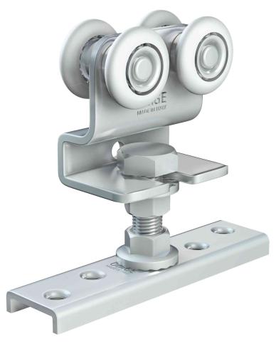 10,0 PZ Di OMGE 1223 CARRELLO A 4 RUOTE D 24 MM PORT 35 KG*