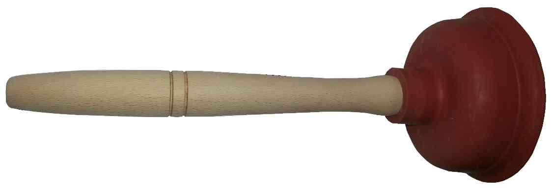 1,0 PZ Di STURALAVANDINO GOMMA M/CO LEGNO D 120 MM PROF
