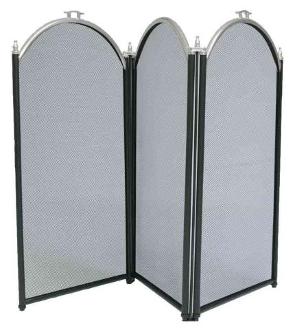 1,0 PZ Di PARASCINTILLE 3 ANTE BORDO CROMO SAT. 98XH60 CM