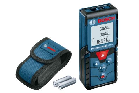 1,0 PZ Di BOSCH-B MISURATORE DI DISTANZE LASER  GLM40