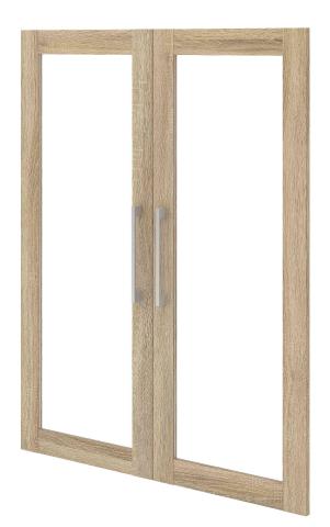 1,0 PZ Di KIT COPPIA ANTE VETRO PRIMA 84XH106 CM 80432AK