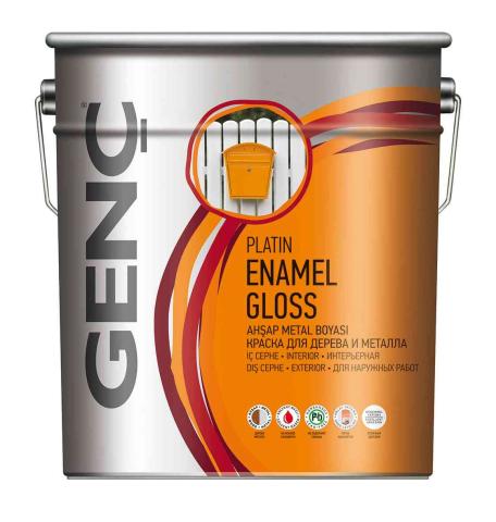 6,0 PZ Di SMALTO LUCIDO GENC 0,750 L BIANCO      N.1000