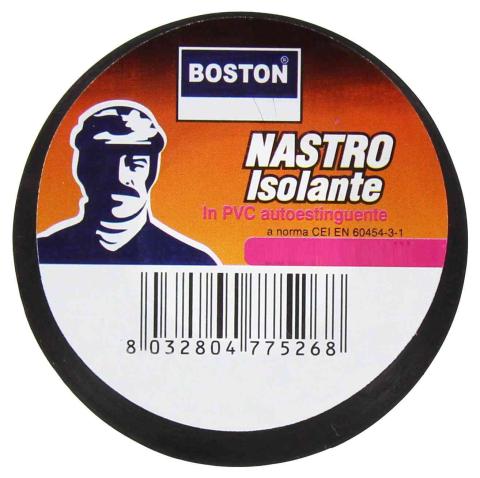 3,0 PZ Di NASTRO ISOLANTE NERO MM.50 (MT.25)