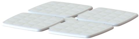 1,0 PZ Di LUKAS TAPPETINO DOCCIA 55X55 CM EHP-E-5070W