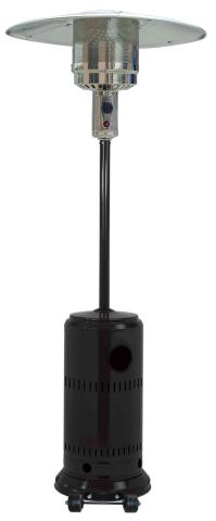 1,0 PZ Di STUFA AEREA PATIO HSS-A-PC NERO