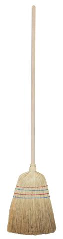 10,0 PZ Di SCOPA SAGGINA 32 CM STANDARD CON MANICO
