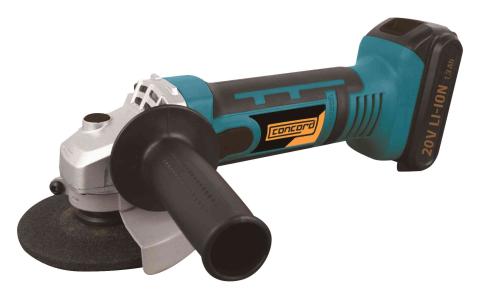 1,0 PZ Di CONCORD SMERIGLIATRICE A BATT 20V LI-ION CDAG003