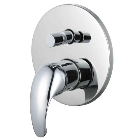 1,0 PZ Di SERIE EURO MONOC. INCASSO DOCCIA C/DEVIATORE