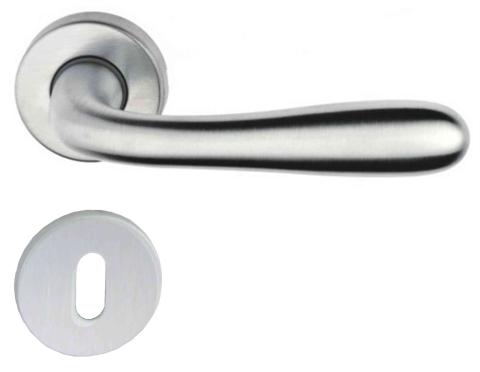 1,0 PZ Di MANIGLIA ALLUMINIO AGNONE C/BOCCHETTA CR SAT