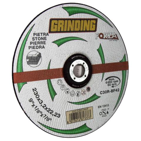 25,0 PZ Di GRINDING FORZA DISCO PER MARMO D 230X3,2 MM