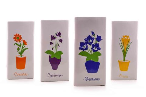 24,0 PZ Di UMIDIFICATORE PER TERMOSIFONE FIORI ASSORTITO