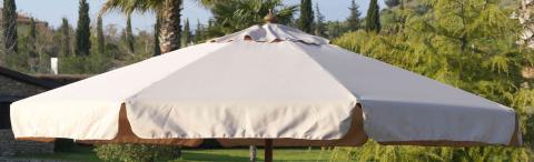 1,0 PZ Di TOP RICAMBIO PER OMBRELLONE ISLAND 200X300 CM