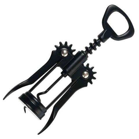 1,0 PZ Di CAVATAPPI CON APRIBOTTIGLIE COD.5900127 NERO