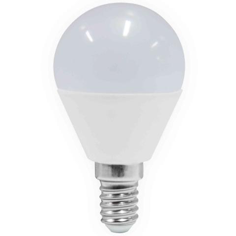 10,0 PZ Di LED SFERA W7,0 E14 800LM 3000K CALDA