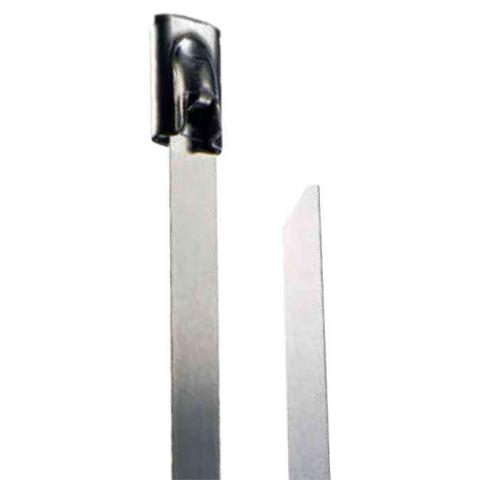 100,0 PZ Di ELEMATIC FASCETTA INOX 304 COLSTEEL 201X7,9 MM