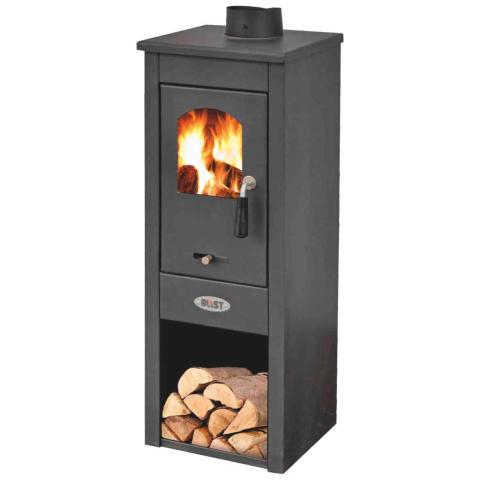 1,0 PZ Di STUFA A LEGNA EKONOMIK LUX LM ANTRACITE
