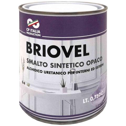 6,0 PZ Di SMALTO BRIOVEL 0,750 L BIANCO SATINATO