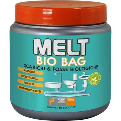 12,0 PZ Di MELT BIO BAG X SCARICHI E FOSSE BIOLOGICHE GR.  30