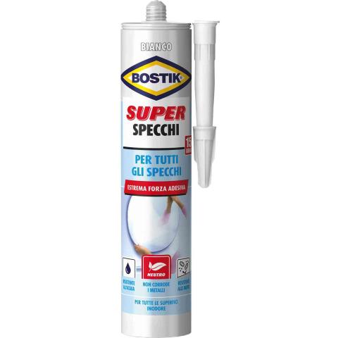 1,0 PZ Di BOSTIK SUPER SPECCHI 425 G CARTUCCIA