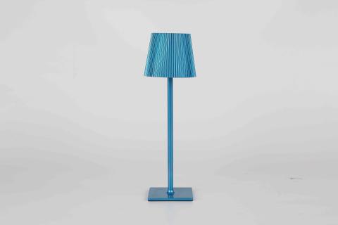 1,0 PZ Di LAMPADA DA TAVOLO LED RICARICABLILE BLU