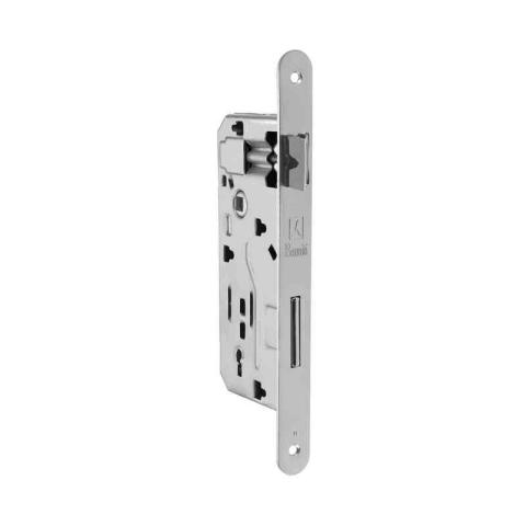 5,0 PZ Di PATENT SERRATURA Q.8/90 NICHEL 40 B.TONDO S/GACCIA