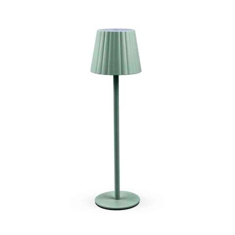 12,0 PZ Di LAMPADA LED RICARICABILE DA TAVOLO AURORA VERDE
