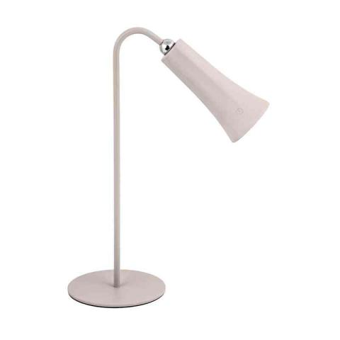 12,0 PZ Di LAMPADA LED RICARICABILE DA TAVOLO ALICE BEIGE