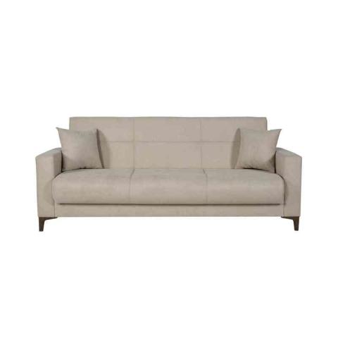 1,0 PZ Di DIVANO PRONTO LETTO BRAVO 3P BACOS BEIGE