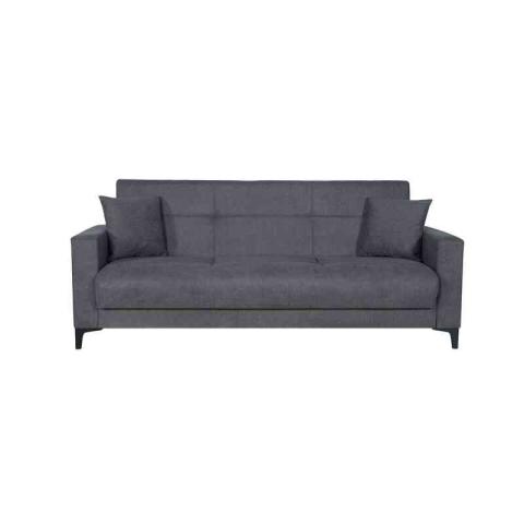 1,0 PZ Di DIVANO PRONTO LETTO BRAVO 3P BACOS GRIGIO