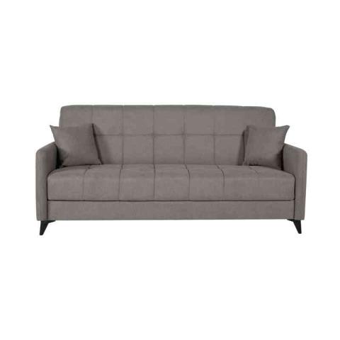 1,0 PZ Di DIVANO PRONTO LETTO SANTI 3P BACOS TORTORA