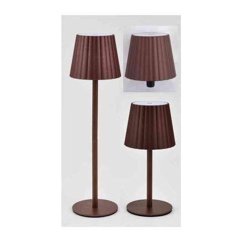 12,0 PZ Di LAMPADA LED RICARICABILE 3 IN 1 ALBA RUGGINE
