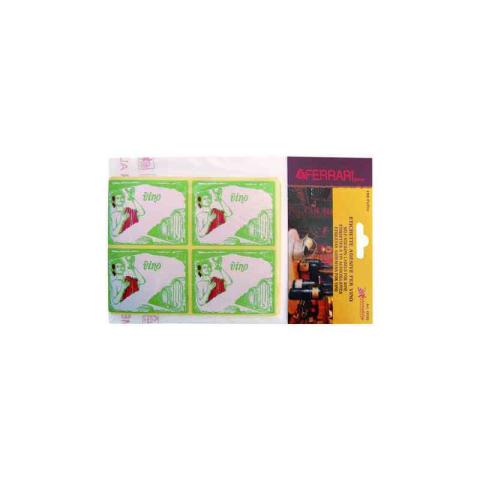 10,0 CF Di ETICHETTE ADESIVE P/VINO CF 100 PZ