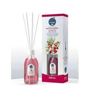 6,0 PZ Di DIFFUSORE OFFICINA DEI FIORI  500ML BACCHE ROSSE