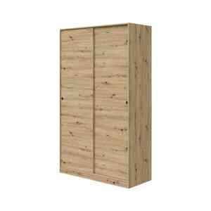 1,0 PZ Di ARMADIO 2 ANTE SCORREVOLI 120X50X200 CM  ROVERE