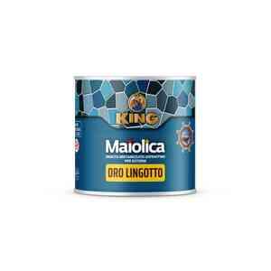 6,0 PZ Di SMALTO MAIOLICA ORO LINGOTTO ESTERNI 100 G