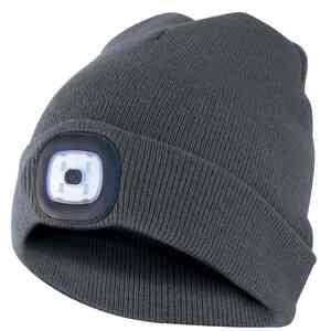 6,0 PZ Di CAPPELLO LIGHTHOUSE C/LUCE LED RICARIC. GRIGIO SCU
