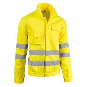 1,0 PZ Di GIUBBOTTO ALTA VISIBILIT GIALLO TG. XXL