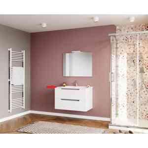 1,0 PZ Di R LAVABO X MOBILE BAGNO IBIZA 80 SOSPESO 2 CASSETT