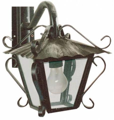 4 PZ Di *VETRO RICAMBIO X LANTERNA MOD. GARDEN