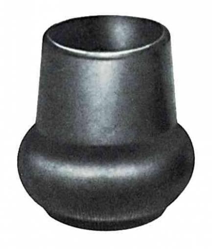 4,0 BL Di BL SOTTOPIEDE PER TUBO A PERA 40 MM NERO 4 PZ