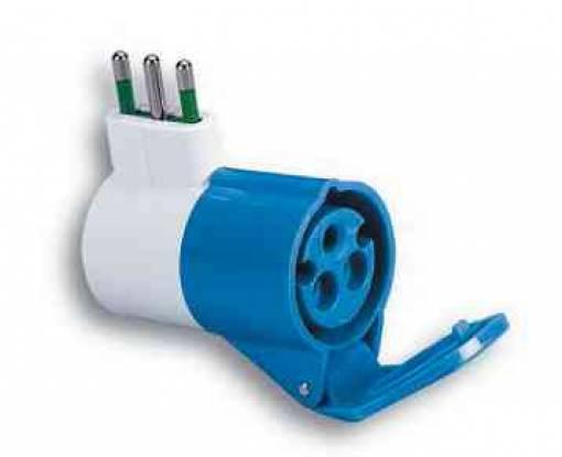 1,0 PZ Di FME ART.73.000 ADATTATORE CE 16A+T-2P+T-220V