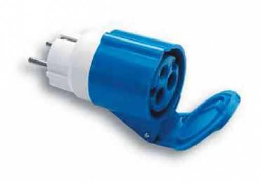 1,0 PZ Di FME ART.73.001 ADATTATORE SCHUKO- 2P+T-220V