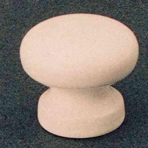 6,0 BL Di BL POMOLO IN LEGNO D 25 MM LACCATO BIANCO 2 PZ