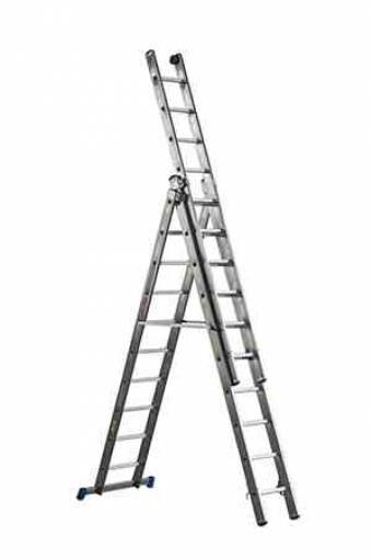 1,0 PZ Di SCALA ALL. AZZURRA 13+13+13 GRADINI H 390-920 CM